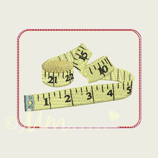 Tape Measure Fabric Weight - 4x4